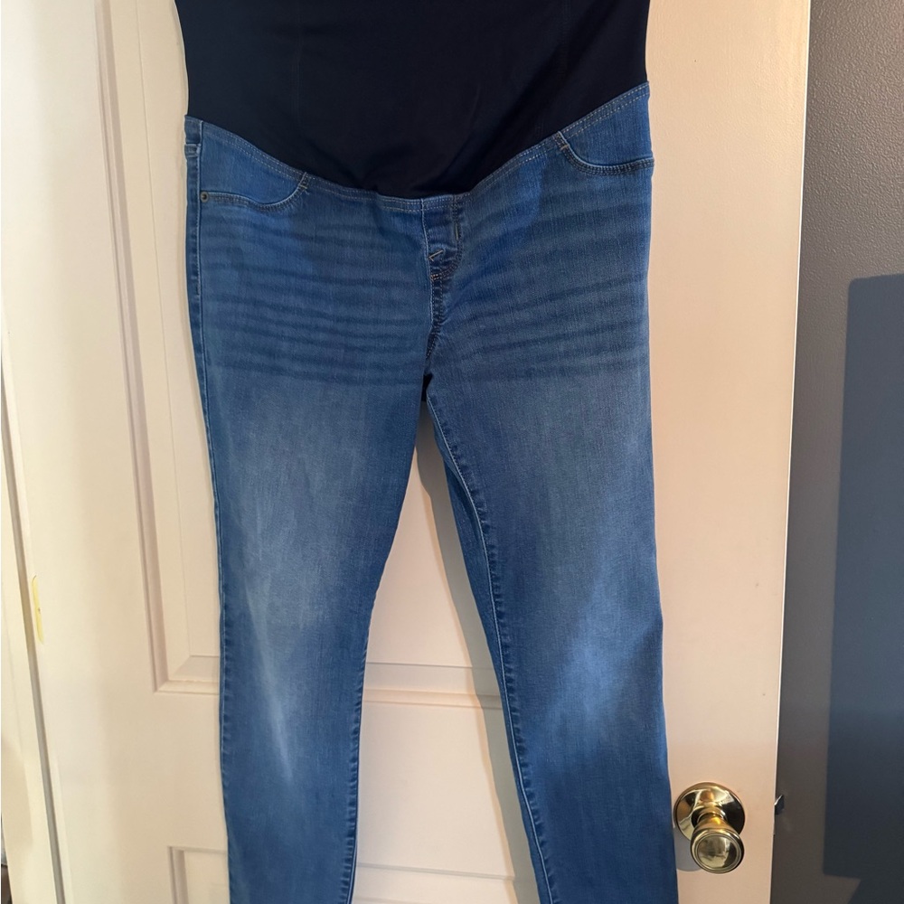 Isabel Maternity Women's Blue Jeans Jeggings - size 8/29R